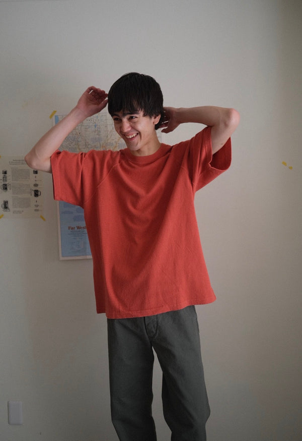 Relax Shirt 01: Recycled Cotton - Red