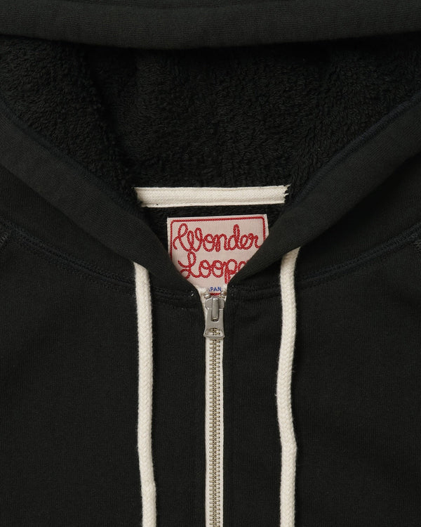 Zip Hoodie - Super Looper French Terry - Sumi Black
