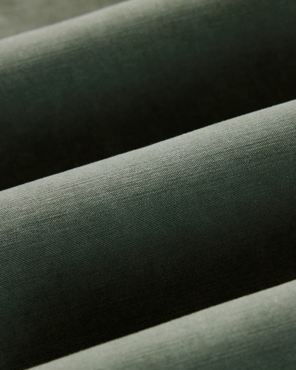 The Surplus Pant
in Field Olive Reverse Sateen