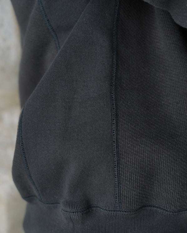 Crewneck - Double Heavyweight French Terry - Sumi Black