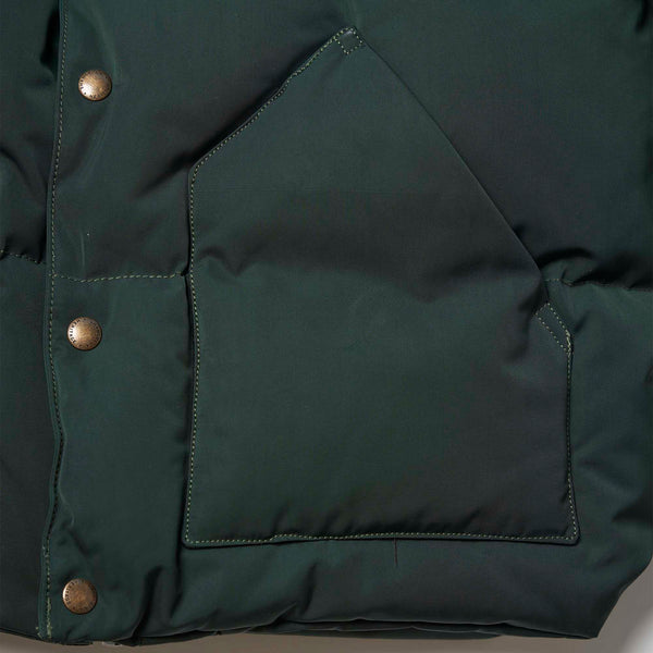 “Bivacco” Forest Green Western Down Jacket