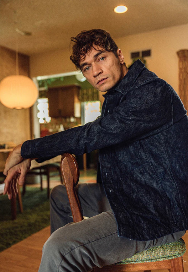 THE ANVIL MONSTER SLUB - INDIGO RINSE 17OZ SELVEDGE SHIRT JACKET