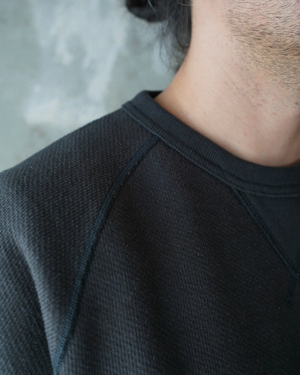 Crewneck - Double Heavyweight French Terry - Sumi Black