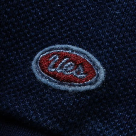 RAHBEN STITCH POLO SHIRT - Indigo