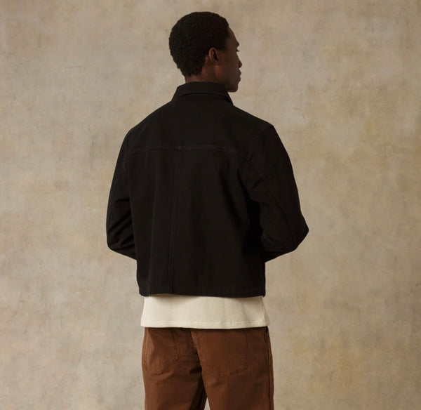Crop Mechanic Jacket - Black