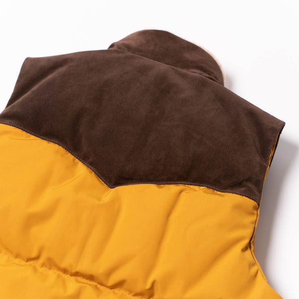 “Bivacco” Yellow Western Down Vest