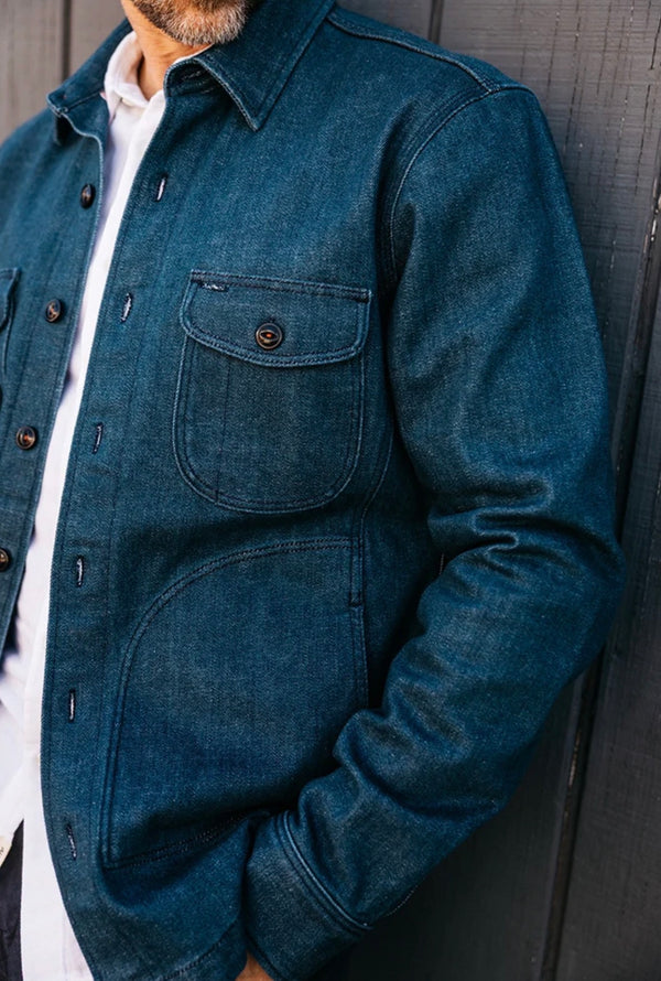 THE ANVIL 70S BLUE INDIGO - RINSE 14OZ SELVEDGE