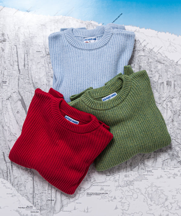 Camp 4 Sweater - Cherry Red