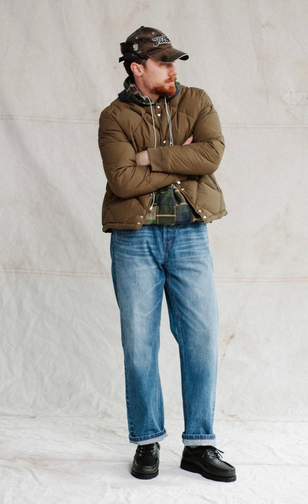 DUBBLE DOWN JACKET - MILITARY GREEN