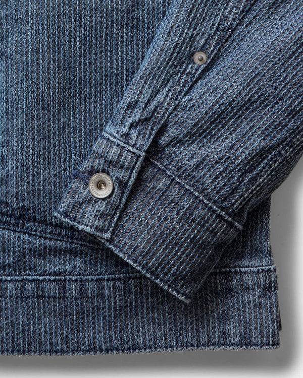 Limited Edition - The Ryder Jacket
in Japanese Washed Indigo Sashiko