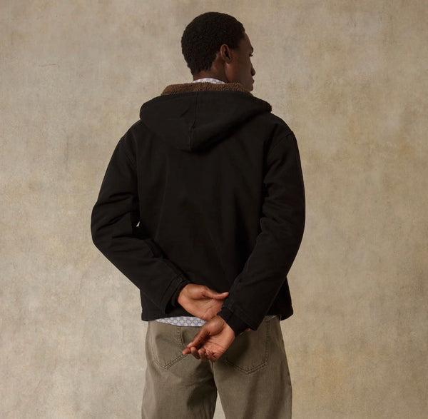Cavva Fleece Jacket - Washed Black