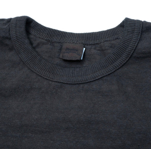 No. 8 Slub Nep Short Sleeve T-Shirt - Steel Gray
