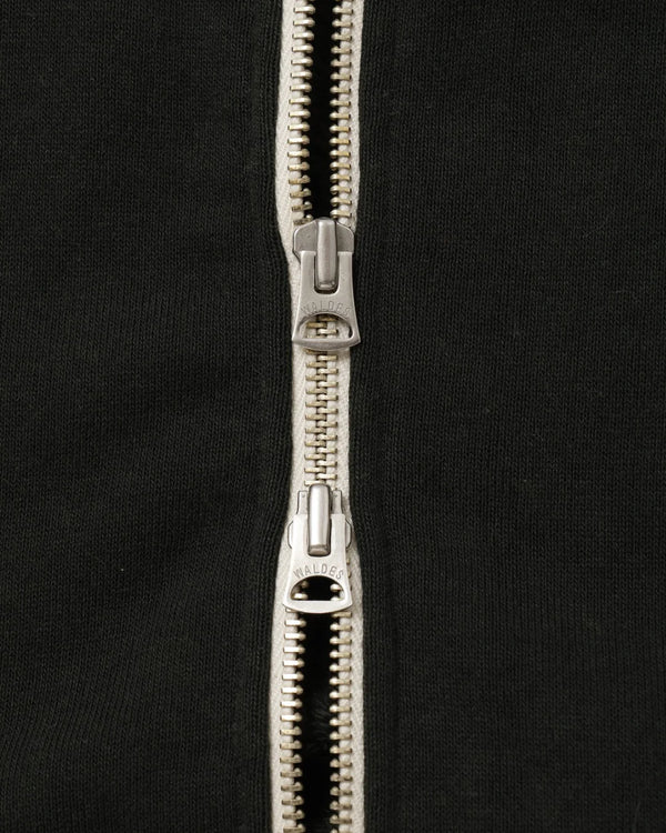 Zip Hoodie - Super Looper French Terry - Sumi Black