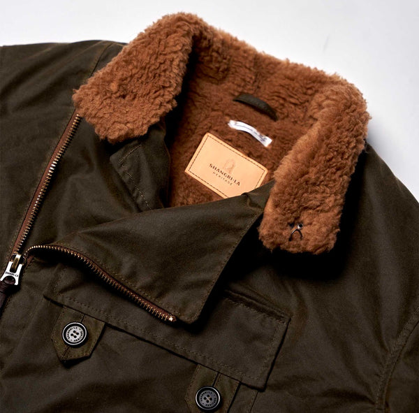 “Swedish” Army Green Motorcycle Waxed Canvas Jacket
LIMITED EDITION 50 pcs worldwide