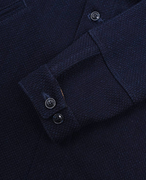 Crissman Overshirt - Indigo Sashiko