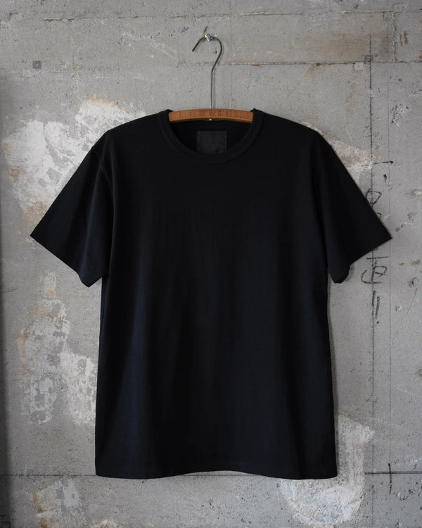 Crewneck T-shirt - Ultimate Pima Tsuriami - Black