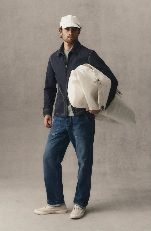 The Shore Jacket
in Navy Twill