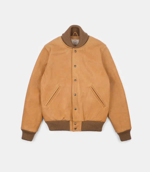 All-City Leather Jacket - Rust