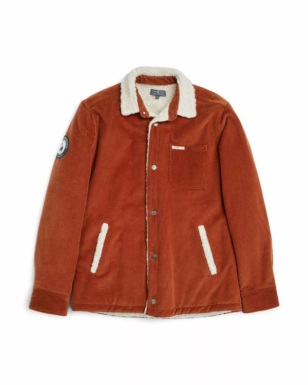 HARVESTER OVERSHIRT - Burnt Red