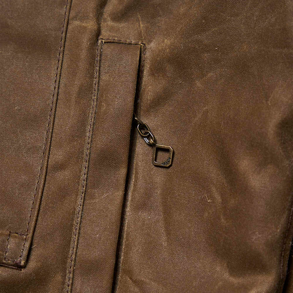 “Swedish” Tan Motorcycle Waxed Canvas Jacket (Ltd. Ed. 100 pcs)