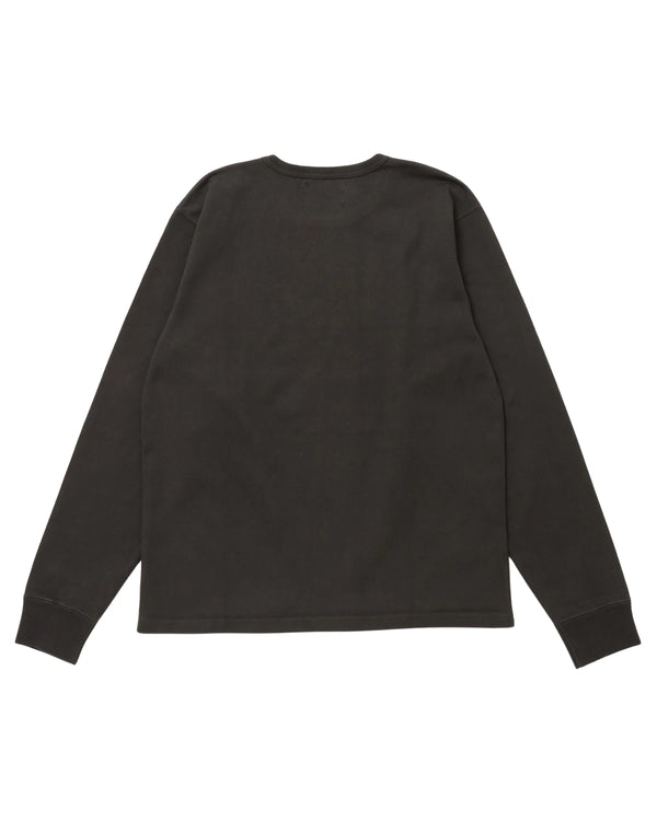 Long Sleeve T-shirt - Double Heavyweight - Sumi Black