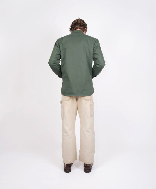 Crissman Overshirt - Waxed Cotton Spruce