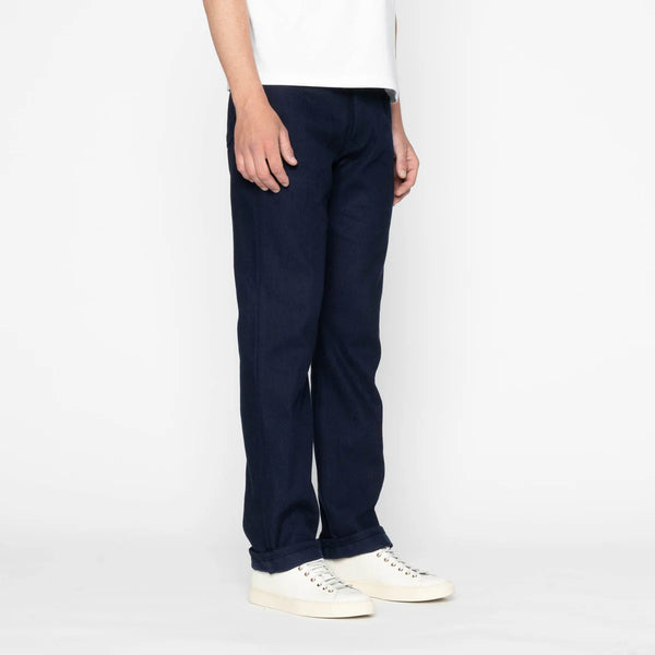 Maekake Dobby - Indigo True Guy Jeans