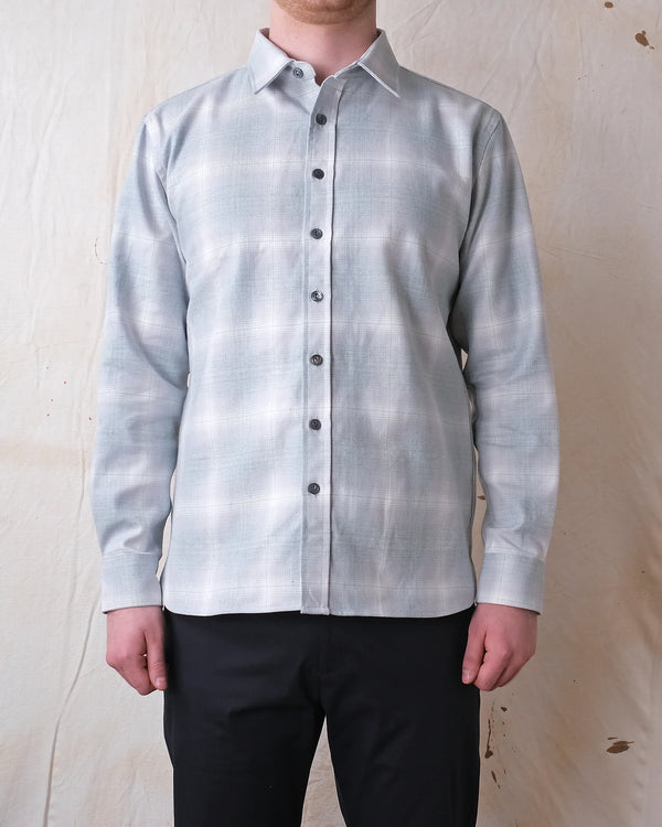 Mist Plaid Easy Shirt