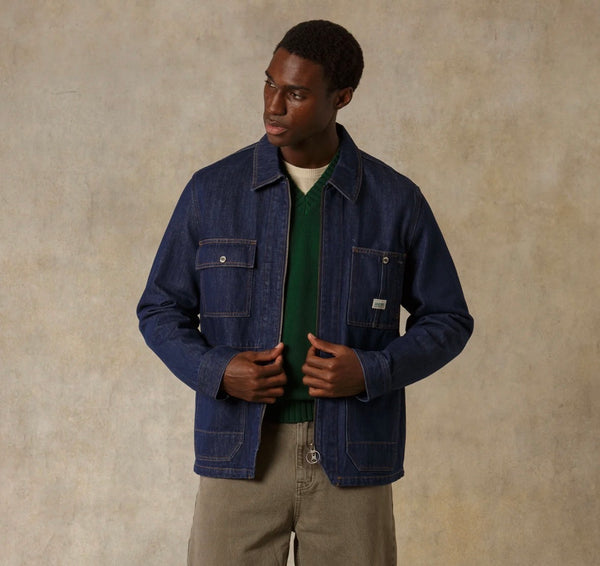 ZIP Rider CHORE JACKET - Rinse Wash