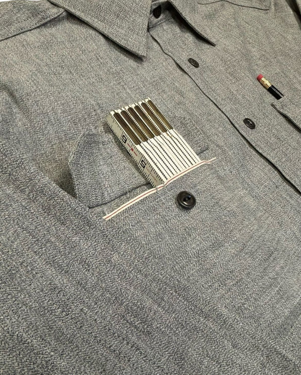 CLAMPDOWN
Salt & Pepper Selvedge Chambray Shirt