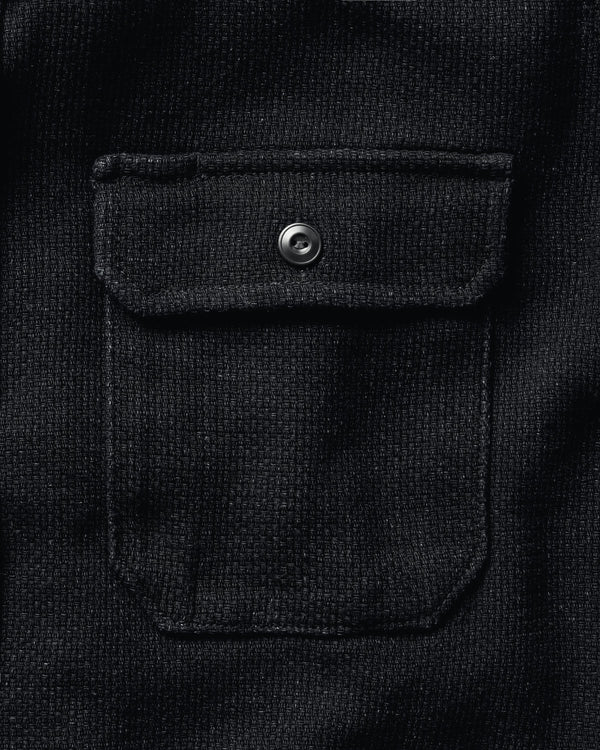 The Division Shirt
in Black Indigo