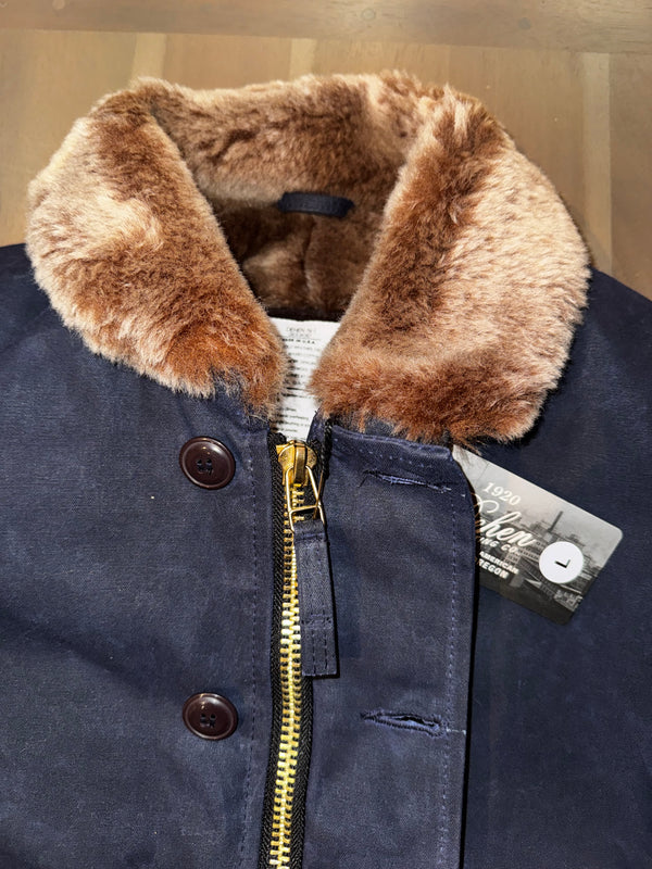 N-1 Deck Jacket - Navy Kodiak