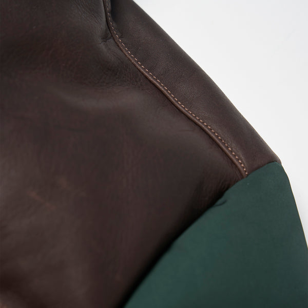 “Bivacco” Forest Green Western Down Jacket