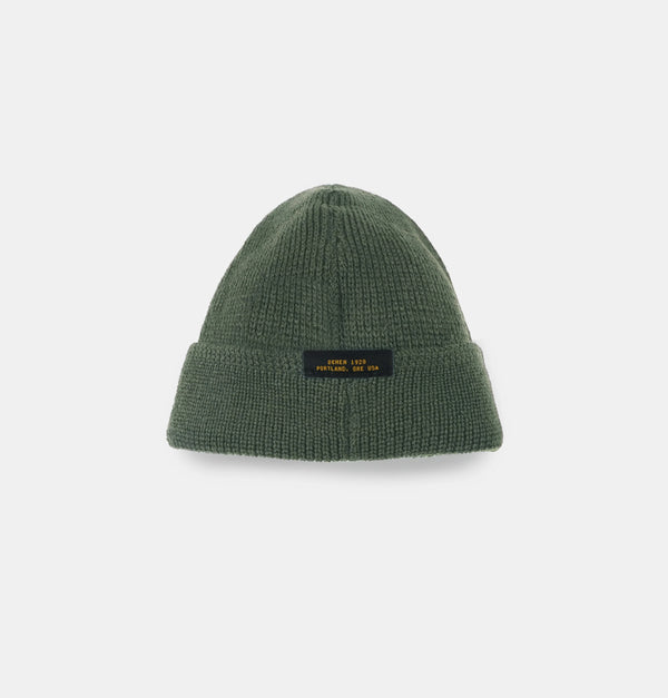 Wool Knit Watch Cap - Spruce