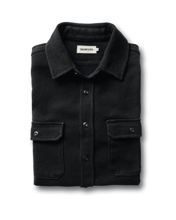 The Division Shirt
in Black Indigo
