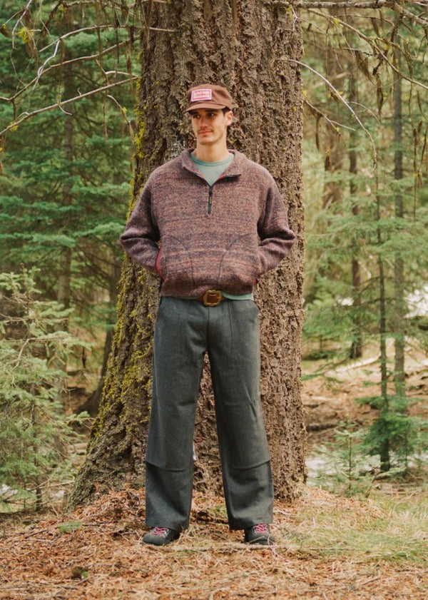 Doubleback Wool Flannel Pant