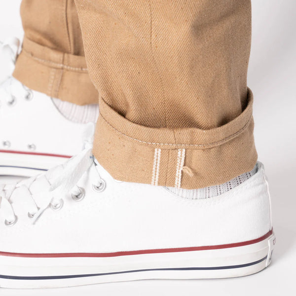 WEIRD GUY Brown Fox Selvedge Denim Jeans