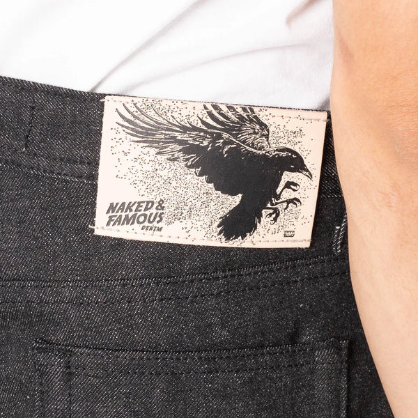WEIRD GUY Yatagarasu Selvedge Jeans - Black