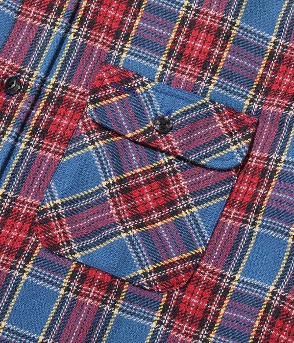Lot No. SC29158 / FICTION & ROMANCE TWILL CHECK WORK SHIRT