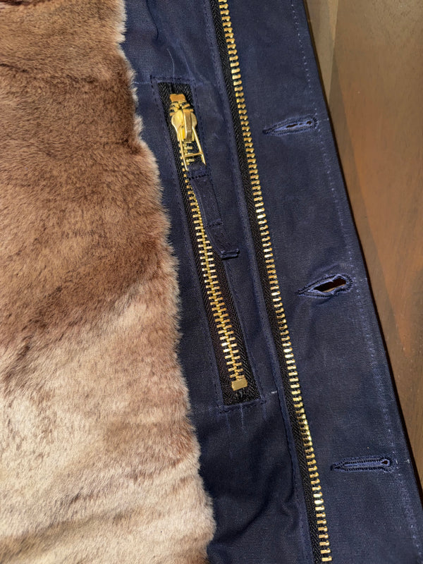 N-1 Deck Jacket - Navy Kodiak