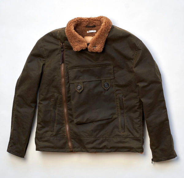 “Swedish” Army Green Motorcycle Waxed Canvas Jacket
LIMITED EDITION 50 pcs worldwide