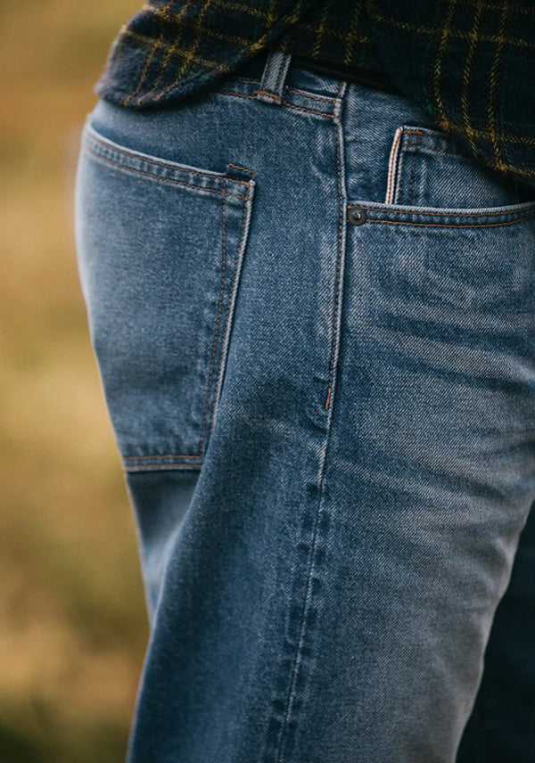 The Hammer Straight Natural Slub Indigo - Bobby 12.5oz Selvedge