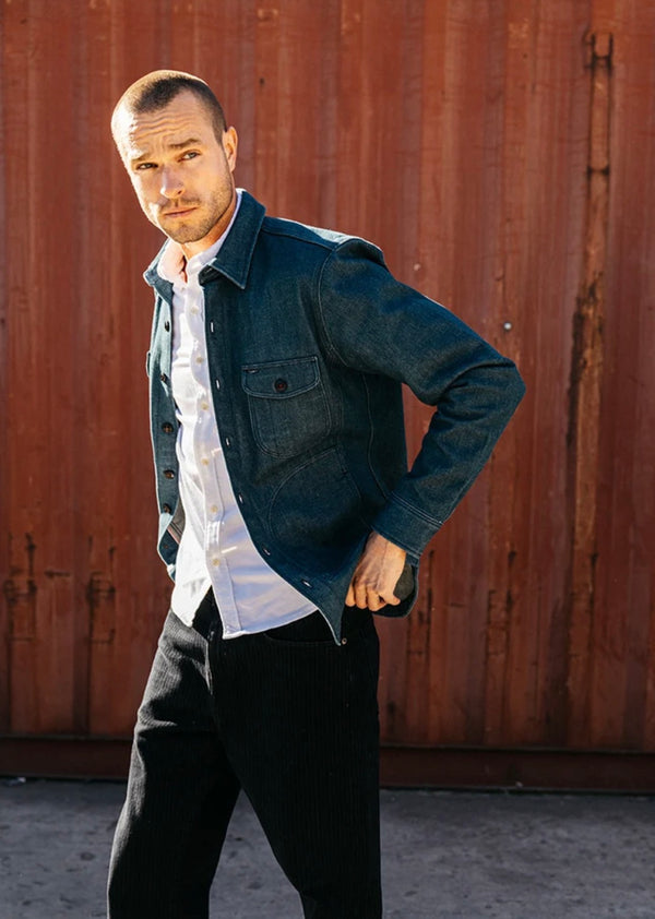 THE ANVIL 70S BLUE INDIGO - RINSE 14OZ SELVEDGE