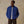 Load image into Gallery viewer, NOTCHED POCKET FLANNEL SHIRT - ULTRA BLUE
