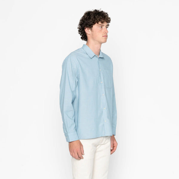 TRUE SHIRT
Selvedge Chambray - Pale Blue