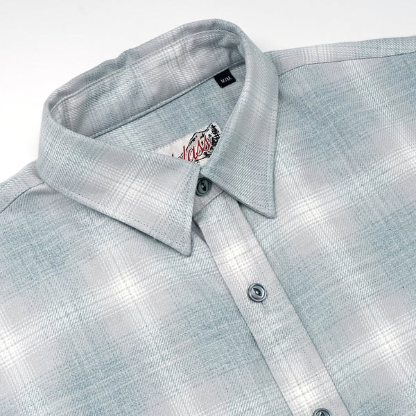 Mist Plaid Easy Shirt