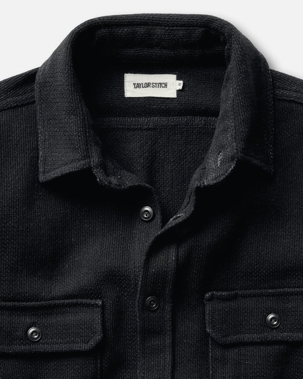 The Division Shirt
in Black Indigo
