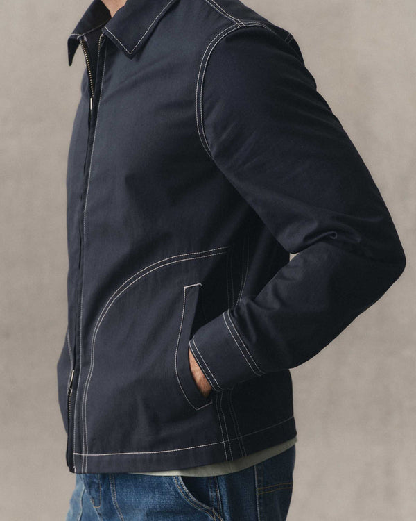 The Shore Jacket
in Navy Twill