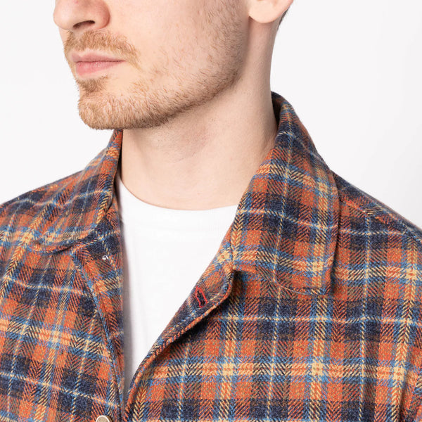 WORK SHIRT Triple Twist Yarn Flannel - Red