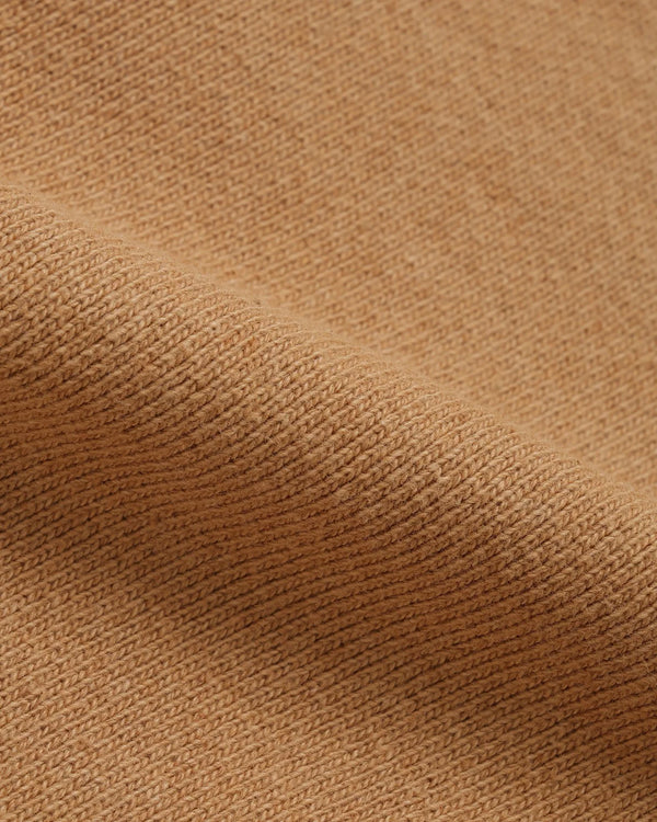 Pullover Crewneck - Foxfibre® Double Heavyweight French Terry - Coyote 80